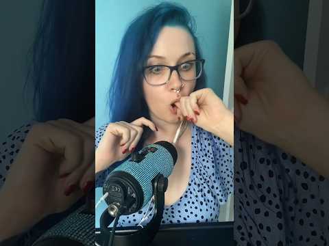 got your nose…ate your nose 😌 #shorts #chewingsounds #asmreatingsounds #asmr