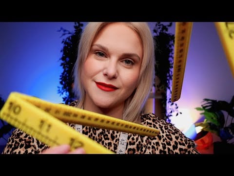 In-Depth ASMR Face Measuring With Different Objects In 4K!