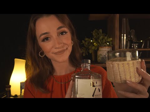 ASMR | Bartender Roleplay | Liquor Tasting Around the World 🥃 🌎