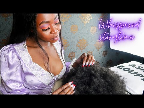 {ASMR} Hair Picking & Playing with your hair 💆🏾‍♀️| soft whispers Cc: Full video on Malaika Asmr