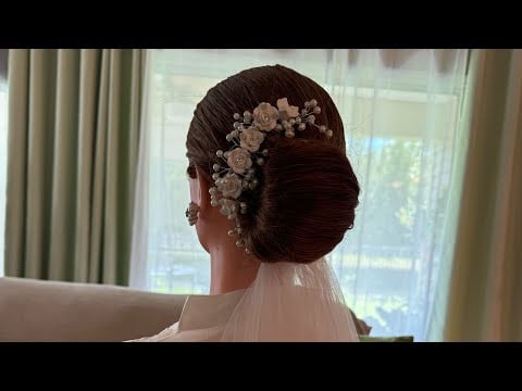 ASMR Bridal Hairstyle - Hairstyling, Hair & Makeup, Perfectionist, Finishing Touches w/ Soft Spoken