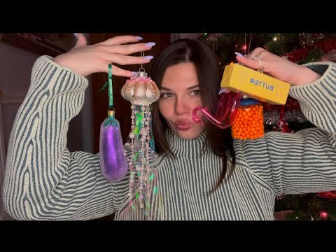 Lofi ASMR~ Tappin’ on some Ornaments 🎄✨