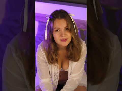 Would you stay if I made this last forever? #asmr #asmrsounds #tingles #asmrrelax #brunette