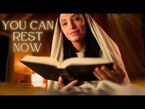 Christian ASMR for Sleep | Bible Reading for Bed + Cozy Comforts
