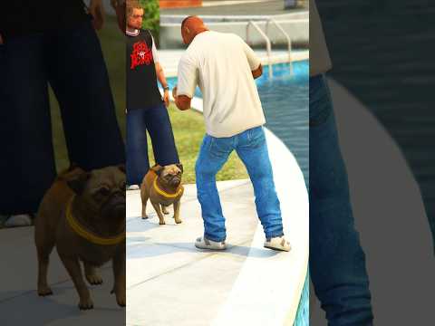 Cuando tu amigo tiene perros #gta #humor #gta5 #memes #cj
