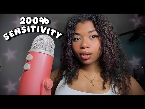 ASMR Fast & Aggressive Mouth Sounds + Sour Slime Licker (200% Sensitivity)