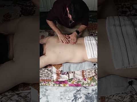 BACK AND SLEEPIN AND TURKISH VERY RELAX MASSAGE #shortvideo #asmr #massage #triggersforsleep #relax