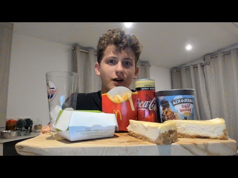 ASMR Eating Mcdonald's *Mcplant, Cheesecake, Fries And Coke*