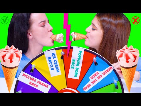 ASMR MYSTERY WHEEL MOST POPULAR FOOD CHALLENGE By LILIBU