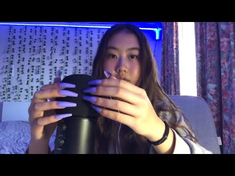 ASMR W / LONG NAILS 💅