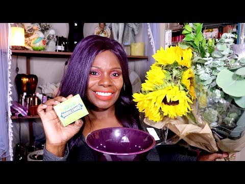 Chewing Gum ASMR Fall Sun Flowers