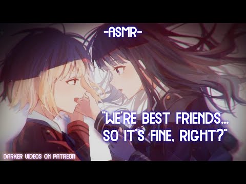 [ASMR] [ROLEPLAY] ♡dom best friend wants to experiment♡ (binaural/F4F)