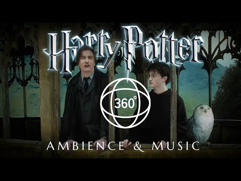 Hogwarts 360º ◈ Wooden Bridge ◈ Immersive Harry Potter VR / Look Around the Scene ◈ Music & Ambience