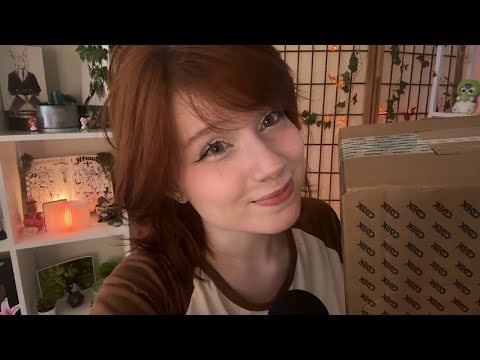 АСМР Посылка от подписчицы 📦 Распакуем вместе? ⊹ ࣪ ˖ 