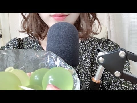 ASMR 風船ゼリーを食べる音 Sound of eating jelly