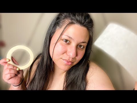 ASMR~ Mouth Sounds + Personal Attention (crinkle sounds, lipgloss sounds & sticky tape sounds)