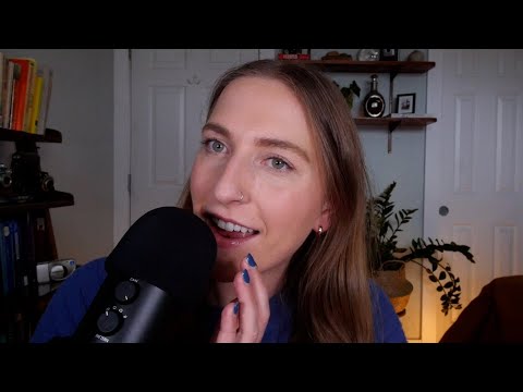 ASMR whispered neighborhood gossip ☕ (quiet & clicky whispers)