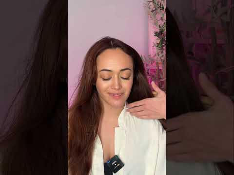 Asmr hair #asmr #tingles #satisfying #relaxing #sleep #relax #oddlysatisfying #hairbrushingasmr