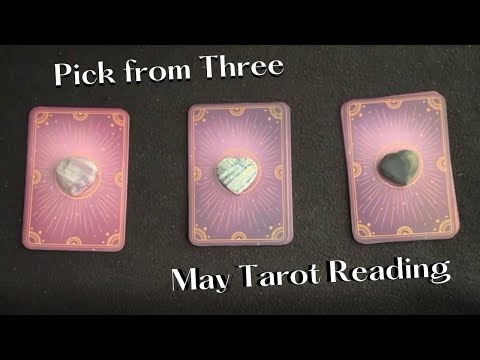 ASMR Tarot Reading May 2023 - Pick from Three