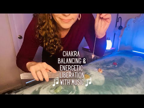 POV Reiki ASMR | Full Body Chakra Balancing For Energetic Liberation WITH Background Music 🎶