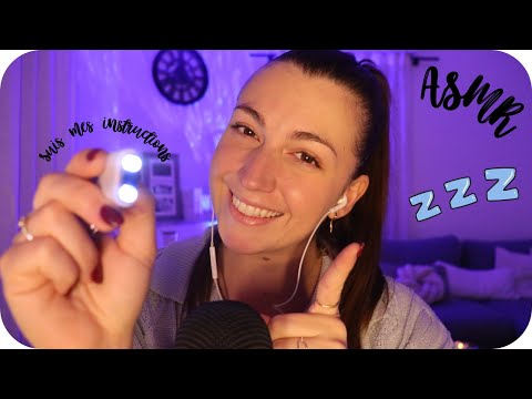 ASMR - Suis mes instructions pour dormir 💤 (Jour 2)