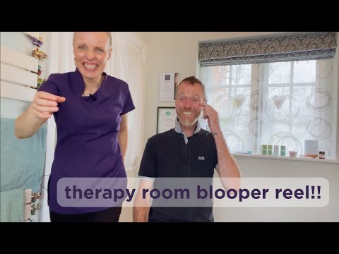 ASMR Therapy Room Blooper Reel!! Enjoy 😂 ft @asmr_beauty