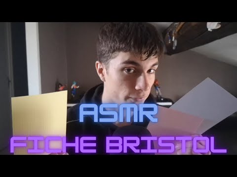 ASMR Français - 📜 Relaxation Avec Des Fiches Bristol 📜