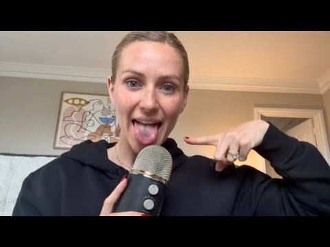 ASMR Tongue Fluttering, Clicking & Swirls - SUPER Tingly!