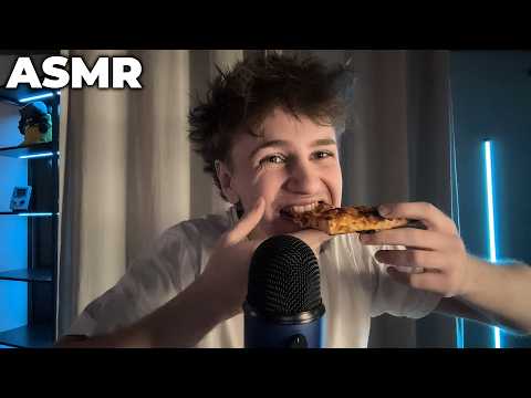 ASMR - DEGUSTATION D'UNE PIZZA DANS LE BON 🍕​