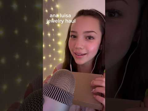 unboxing ana luisa jewelry!! #asmr #jewelry #unboxing