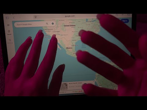 [ASMR - Whisper] Exploring Google Maps pt 2 🌍 🧐