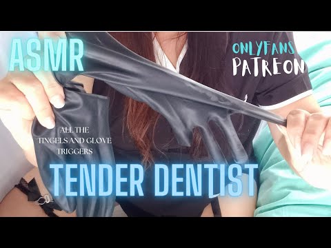 [ASMR]  TENDER DENTIST  PERSONAL ATTENTION , MEDICAL , NURSE ROLEPLAY