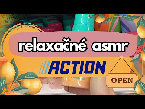 RELAXAČNÉ ŠEPKANIE V ACTIONE 🔥 |asmr|