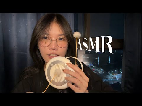ASMR Rough Ear Cleaning (No Talking)  repeat black screen for sleep