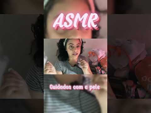 🩷 ASMR CUIDADINHOS COM A PELE 🩷 #asmr #asmrvideo #asmrcommunity #makeup #skincare #maquiagem