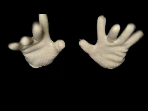 ASMR - Fundo Preto e Luvas Brancas + Estão de Volta • Black Background and White Gloves + is Back