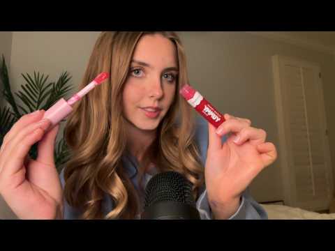 ASMR Makeup Collection | Tapping and Scratching My Favorite Products 🩷🎀
