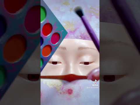 ASMR Doing your Makeup ❤️🥰💄 #shorts Asmr for sleep, putting makeup on you, layered sounds 💤