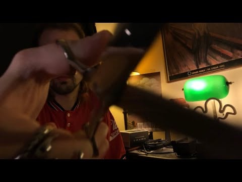 ASMR Haircut w/ Rings & Scissors Roleplay (2 Minute Version)