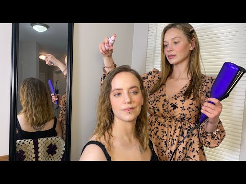 ASMR Personal Attention | Courtney’s Soft-Spoken Makeup & Hair Role-play | Sensory Sounds