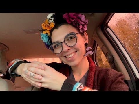 Lofi Hand Movements + Ramble 💀 ASMR in a Car 🚗