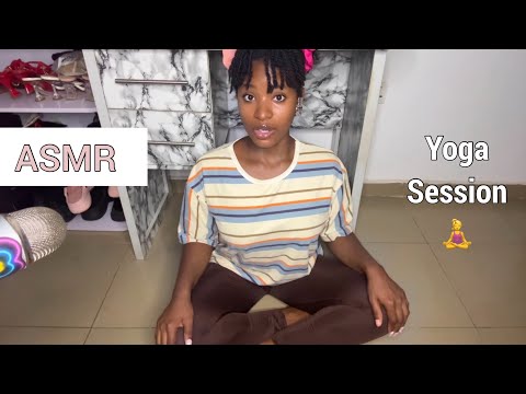 ASMR Yoga Session 🧘‍♀️