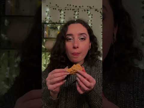 🌙 ASMR FRANÇAIS : REAL OR FAKE FOOD ?🍗 🍩  #asmr #food #satisfying #shorts #short