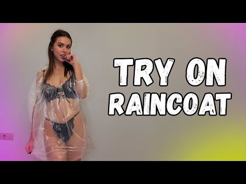 Cute Raincoat Try-On | Sweet & Simple Rainy Style
