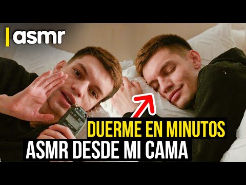 asmr haciendo asmr hasta dormirme desde mi cama