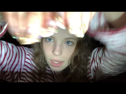 ASMR plucking away negative Energy