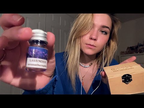 ASMR testing & applying essential oils *roleplay*