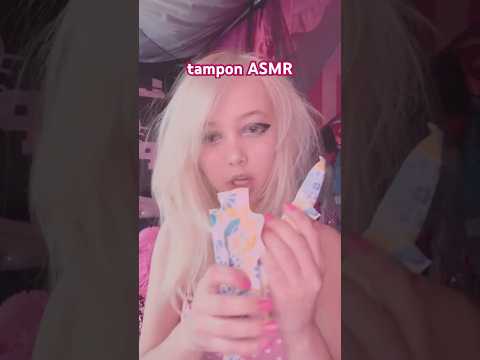 TAMPON ASMR?!?! no longer in cancun tho #asmr