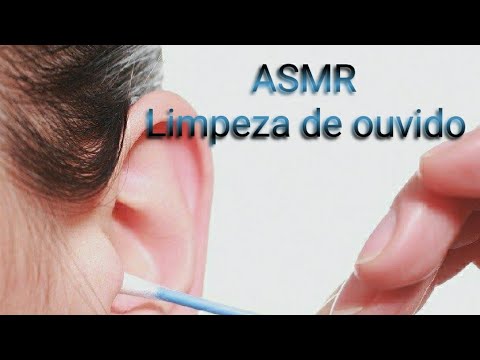 ASMR CASEIRO- Limpeza de ouvido.
