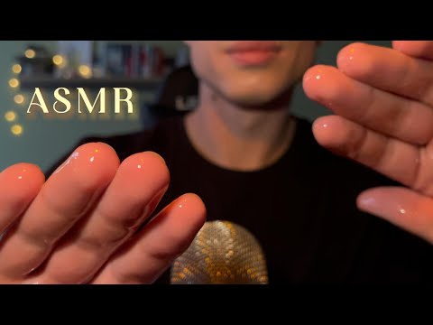 ASMR | Face Oil Massage & Mouth Sounds (layered, personal attention)